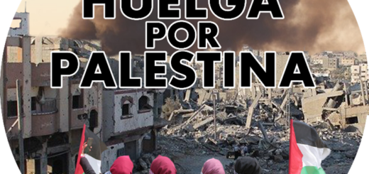 Cartel huelga 27-S por palestina